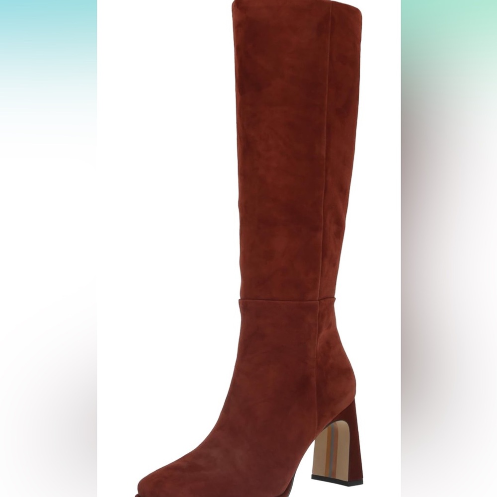Sam Edelman Sylvia Elegant Brown Knee-High Boots